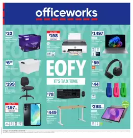 Officeworks catalogue Page 1