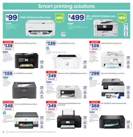 Officeworks catalogue Page 2