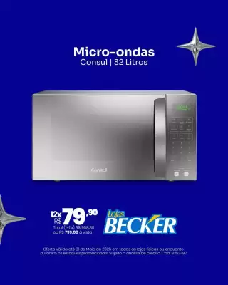 Lojas Becker (válido até 31-05)