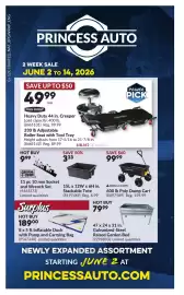 Princess Auto flyer Page 1