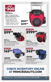 Princess Auto flyer Page 76