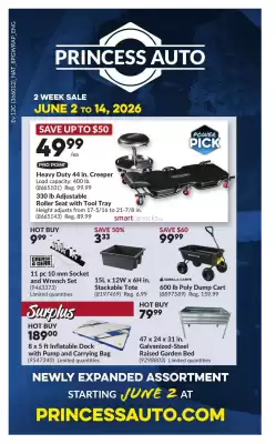 Princess Auto (valid until 14-06)