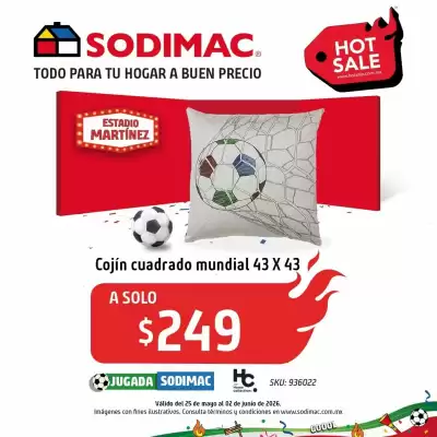 Sodimac Homecenter (válido hasta 2-06)