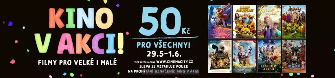 Cinema City leták Strana 1