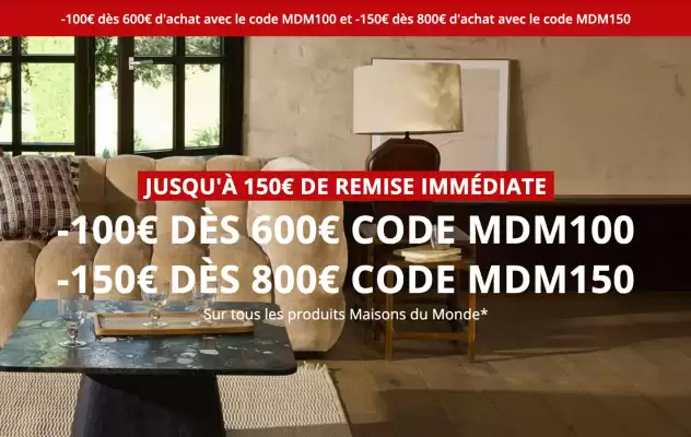 Maisons du Monde folder (geldig t/m 2-06)