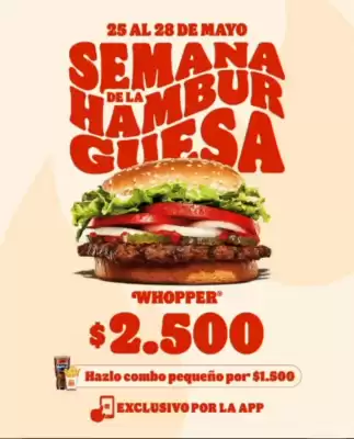 Burger King (válido hasta 28-05)
