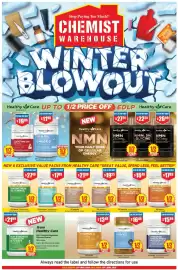 Chemist Warehouse catalogue Page 1