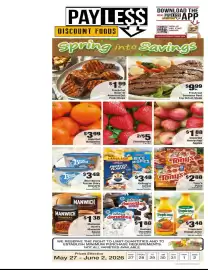 Payless weekly ad week 22 Page 1