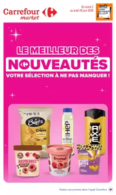 Catalogue Carrefour Market (valable jusqu'au 29-06)