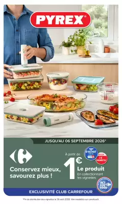 Carrefour Market | Pyrex (valable jusqu'au 6-09)
