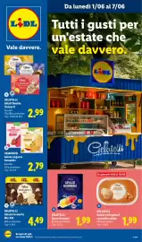 Volantino Lidl | Tutti i gusti dell'estate Pagina 1
