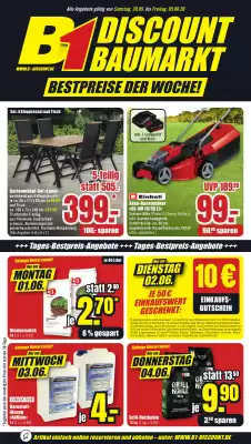 B1 Discount Baumarkt (gültig bis 5-06)
