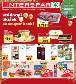 Interspar akciós újság hét 22 Oldal 1