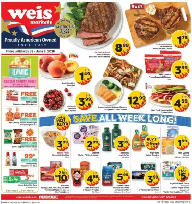 Weis Markets weekly ad