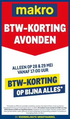Makro (geldig t/m 29-05)
