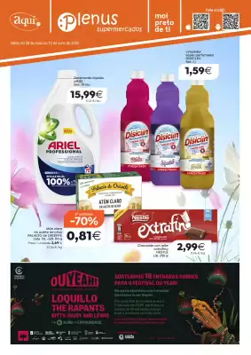 Folleto Plenus Supermercados (válido hasta el 10-06)