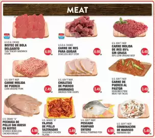 Carnicerias Jimenez weekly ad week 22 Page 1