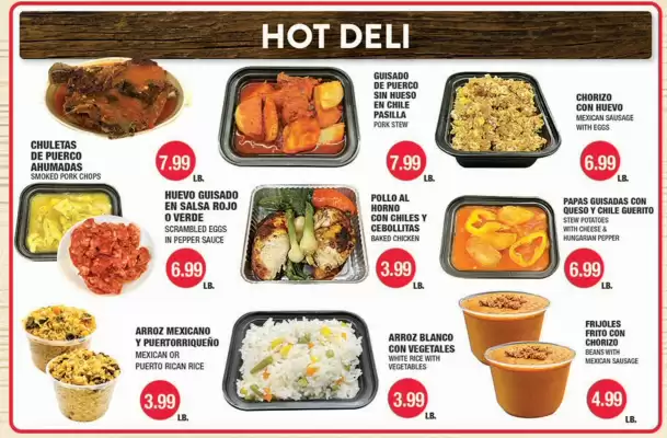 Carnicerias Jimenez weekly ad