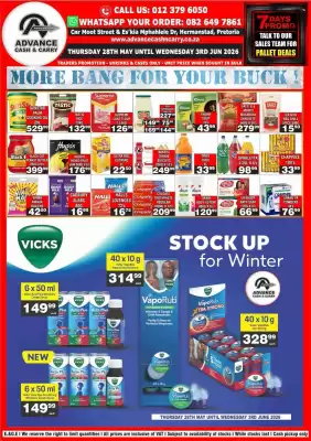 Advance Cash n Carry (valid until 3-06)