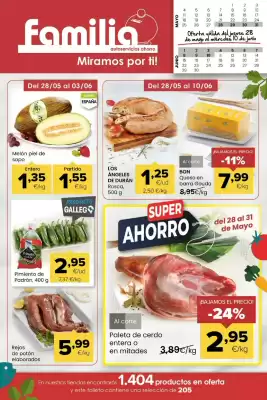 Autoservicios Familia (válido hasta el 10-06)