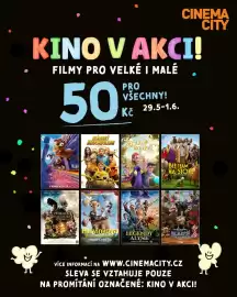 Cinema City leták Strana 1