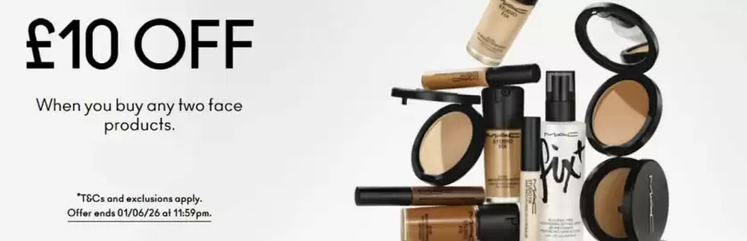 MAC Cosmetics leaflet Page 1