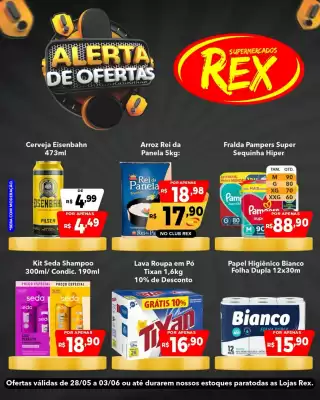 Catálogo Supermercados Rex (válido até 3-06)