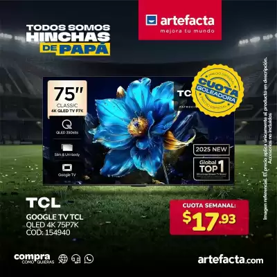 Artefacta (válido hasta 3-06)