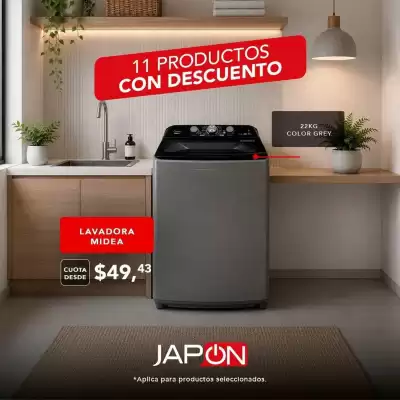 Almacenes Japón (válido hasta 4-06)