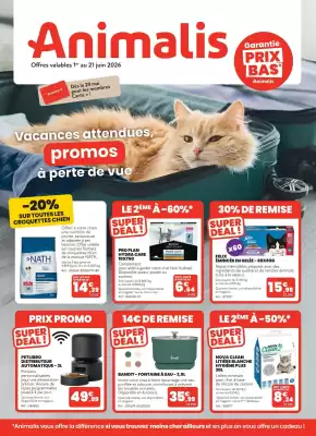 Animalis (valable jusqu'au 21-06)