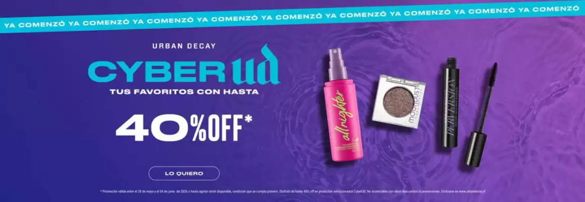 Catálogo Urban Decay (válido hasta 4-06)