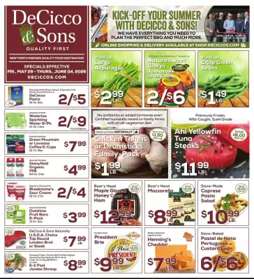 DeCicco & Sons (valid until 4-06)