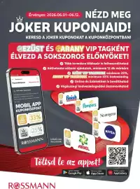 Rossmann akciós újság Oldal 1