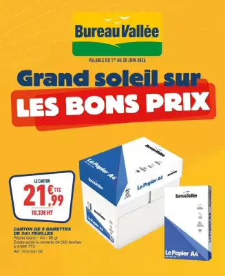 Bureau Vallée (valable jusqu'au 20-06)