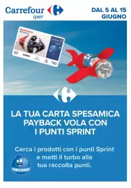 Volantino Carrefour | Punti Sprint Payback Pagina 1