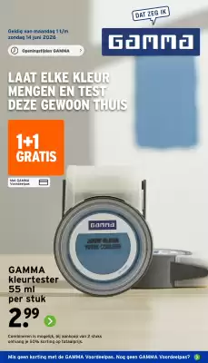 GAMMA (geldig t/m 14-06)