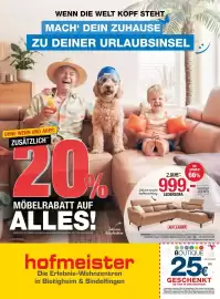Hofmeister Prospekt Seite 1