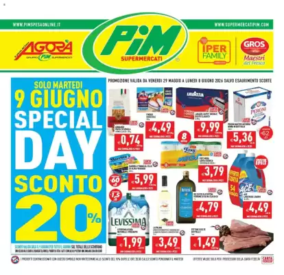 Volantino Pim Supermercati (valido fino al 9-06)