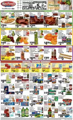 Key Food circular