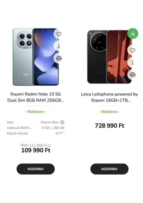 Xiaomishop akciós újság (érvényes eddig: 10-06)