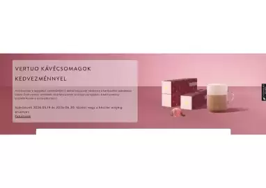 Nespresso akciós újság Oldal 1