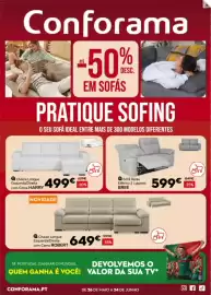 Folheto Conforama Página 1