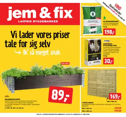 jem & fix (gælder indtil 6-06)