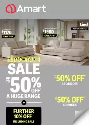 Amart Furniture (valid until 5-06)