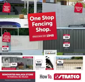Stratco catalogue Page 1