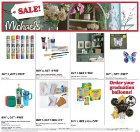 Michaels weekly ad week 22 Page 1