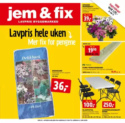 jem & fix (gyldig til 7-06)
