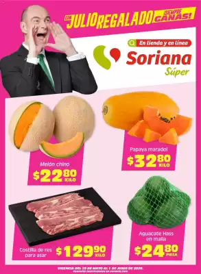 Soriana Súper (válido hasta 2-06)