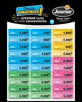 Josimar (válido hasta 2-06)