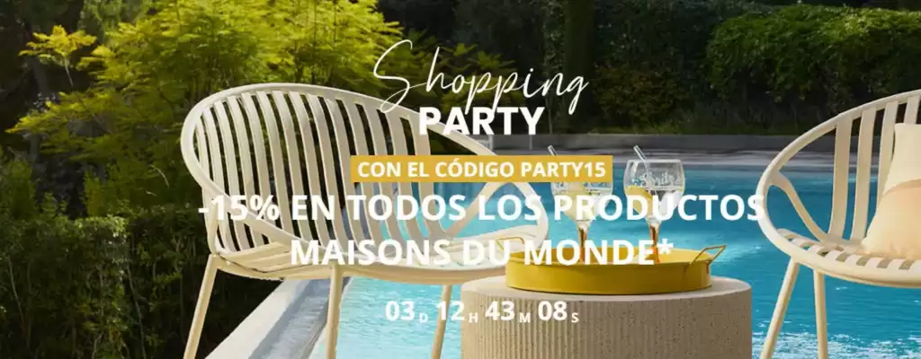 Maisons du Monde (válido hasta el 2-06)